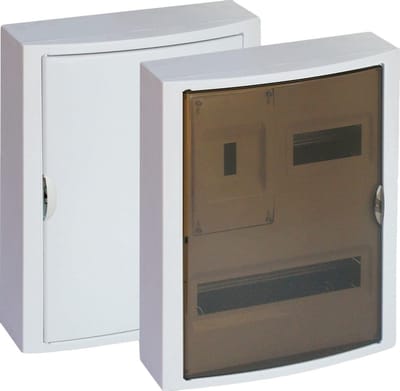 Verdeel kast - Stoppen kast - Elektrische installatie - 20 elementen capaciteit - Wit