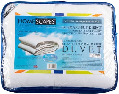 Homescapes Peuter- & Kinderdekbed 120x150 cm – Allround Dekbed – Warmteklasse 2 – Super Microvezel – OEKO-TEX®