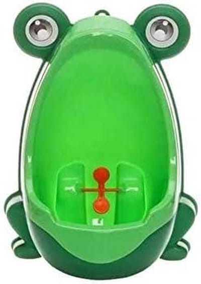 Kinder Potty Training - Jongen Urinoir - Zindelijkheidstraining - Met Draaiend Windmolentje - 21x16x30cm - Groen