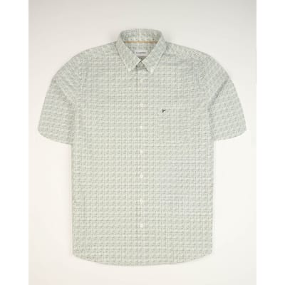 Campbell Casual Overhemd Misteltoe Green Heren