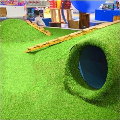 Kunstgras Mat - Synthetisch Gazon - Buiten Decoratie - Realistisch Uitzicht - 2x4m - Groen