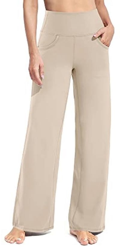 Sportbroeken Dames Losjes Joggers met Elastische Taille - Zachte Kegelvormige Lounge Broek