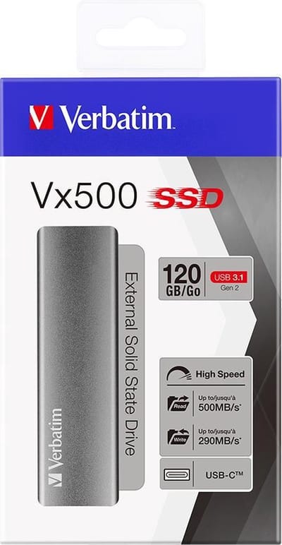 Verbatim Vx500 Externe SSD 120GB