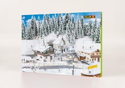 Faller Adventskalender - 272001 N Figuren - Modelbouwpakket - Voor modelbaan of diorama