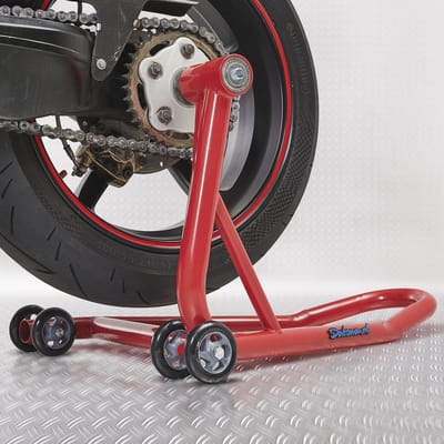 Datona® Extra sterke paddockstand enkelzijdige ophanging - BMW - Zwart