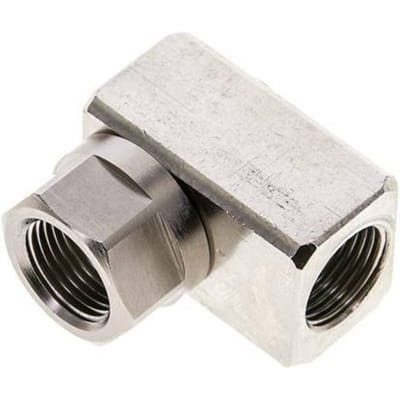 G 3/8'' Binnendraad Messing Draaidoorvoer 12 Bar met FKM Afdichting - FL3-F-BNF-038G-018G-R