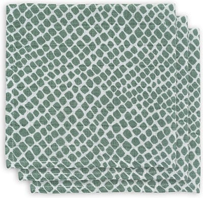 Jollein Hydrofiel Monddoekje Snake - Ash Green - 3 Stuks