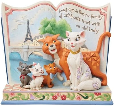 Disney Traditions De Aristokatten Storybook 16 cm