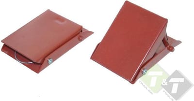 Metalen wiel keg - wielkeggen - bandenstoppers - banden stoppers - aanhangerstopper - caravankeg (AANH-00274).