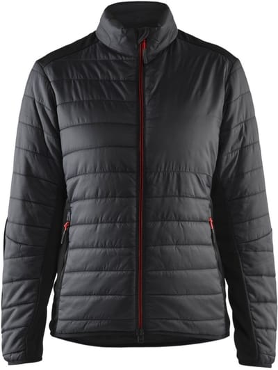 Blaklader 4715-2030 Dames warm gevoerd vest - Zwart/Rood - XXXL