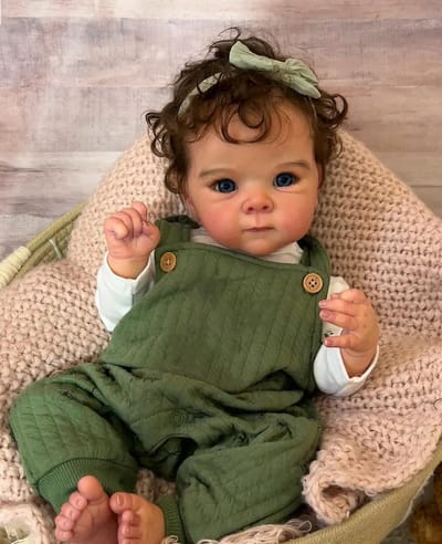 Levensechte Babypop - Reborn Pop Meisje - Rollenspel - Volledig Siliconen Lichaam - 45 cm - Niet gespecificeerd