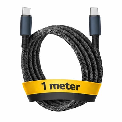 USB C kabel 100W - USB C naar USB C - USB-C kabels - USB C kabel naar USB C - Oplaadkabel USB C - USBC kabel - Universeel - 1 Meter