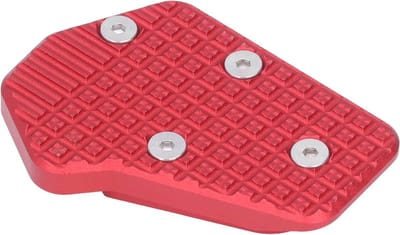 Remhendel Vergroter - Voetpedaal Extensie - Motorfiets Rijden - CNC Gefreesd - 9 x 6 x 2 cm - rood