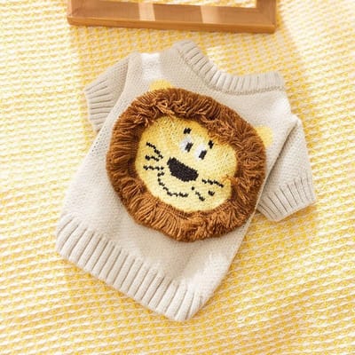 Pull pour chiot, chien, ours mignon, cardigan à deux pattes pour chat, vêtements pour animaux de compagnie de taille moyenne et petite XL