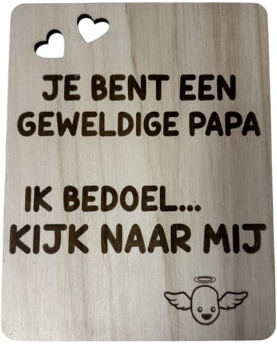 Je bent een geweldige papa - Vaderdag cadeau met tekst - Cadeau voor papa - Geschenk - Verjaardag - Vaderdag Cadeau - Vaderdag cadeautjes - Vaderdag kados - Vaderdag geschenk - Vaderdag cadeaupakket - Vaderdag pakket - Vaderdag cadeautje voor hem