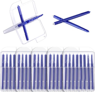 Cerumenfilter voor Gehoorapparaat - 1.5mm Wax Guard Filters geschikt voor Audien Hearing - Hoortoestel Filters tegen Oorsmeer en Stof - Voordeelverpakking van 5 Pakken - 40 Stuks - Blauw