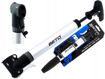 Beto CLD012T Serie - Aluminium Fietspomp - Ruchoma Hoofd - AV/FV/DV Compatibel