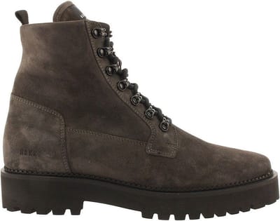 Nubikk Boots Logan Harbor Veterboots - Laarzen Met Veters - Heren - Grijs - Maat 43