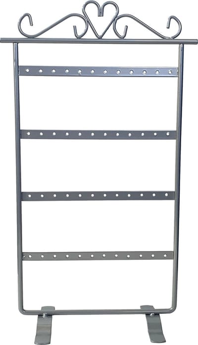 Ilènne - Oorbellenrekje - Zilver 16x9x30,5 cm - 24 paar oorbellen opbergen