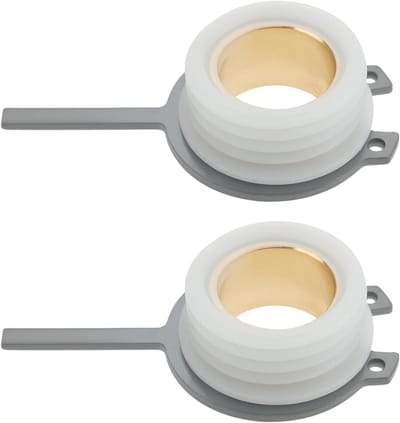 Oliepomp Worm Gear - Kettingzaag Onderdeel - Onderhoud Kettingzaag - Duurzaam Materiaal - 2 Stuks - Zwart