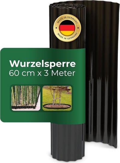 Wortelblokkering voor Bamboe en Planten - 3,5 x 0,60 m, Onkruidbarrière en Wortelstop