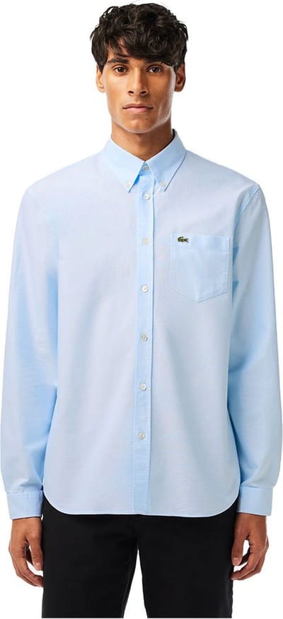 Lacoste Ch1911-00 Overhemd Met Lange Mouwen Blauw S Man