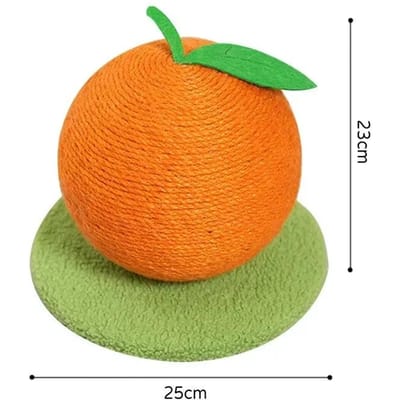 Ananas et Orange Chat Attrapant Balle Jouet Arbre à Chat Griffoir Jouet Attrape-Chat Fournitures Meubles pour Animaux de Compagnie