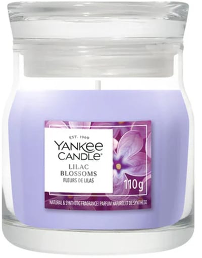 Yankee Candle - Lilac Blossom Small Jar Geurkaars - tot 30 branduren