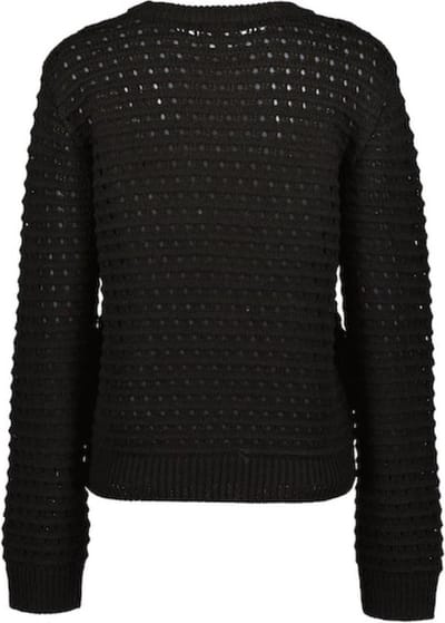 Blue Seven dames - Trui 247985 zwart gebreid maat 38