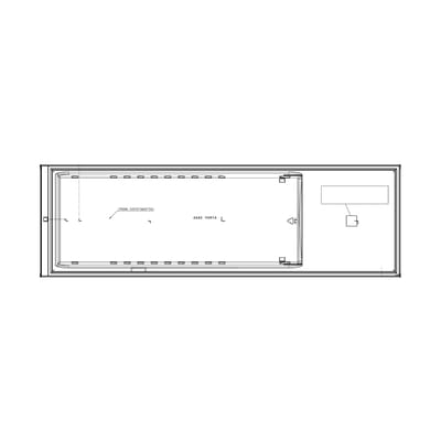AEG Witte koelkastdeur - 538x1728mm 8086701011
