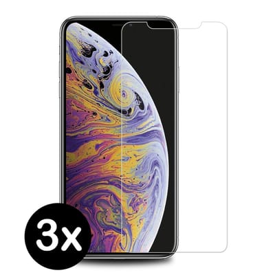 Screenprotector - 3 Stuks - Geschikt voor Apple iPhone 11 - Extra Sterk - Beschermglas - Gehard Glas - Tempered Glass - Screen Protector