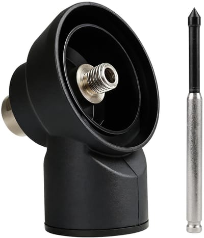 Dailygoods- Afzuiging voor Blikverzinkboor - Stofafzuiging - M16 Zuigaansluiting - Geschikt voor Beton/Metselwerk - Intrekbare Centreerpunt - Compatibel met Kernboormachine - Stofafzuiger