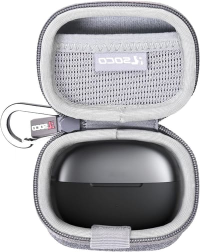 Case Hoes voor Open Ear Oordopjes - Bescherming en Stijl voor SHOKZ OpenDots ONE (Grijs)