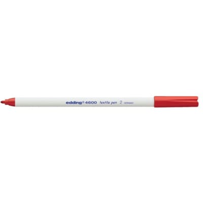 Textielmarker edding 4600 rond 1mm rood