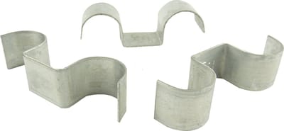 75x SPIT Stahl CR Clip 22x22mm dubbele buis kabelklem bevestiging verzinkt