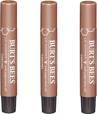 BURT'S BEES - Lip Shimmer Caramel - 3 Pak
