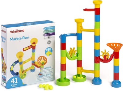 Marble Run Bouwpakket met 41 Delen - Eindeloos Speelplezier