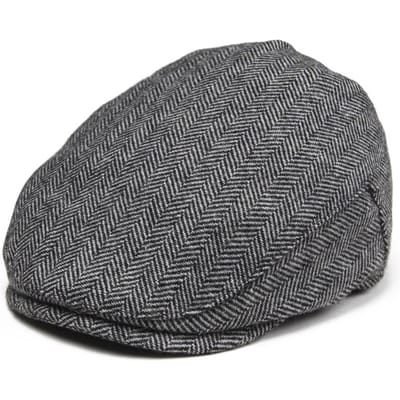 JANGOUL Kinderen Platte Petten Visgraat Wol Tweed Kleine Maat Jongen Meisje Newsboy Petten Baby Peuter Jeugd Baret Hoed voor Kinderen 54cm