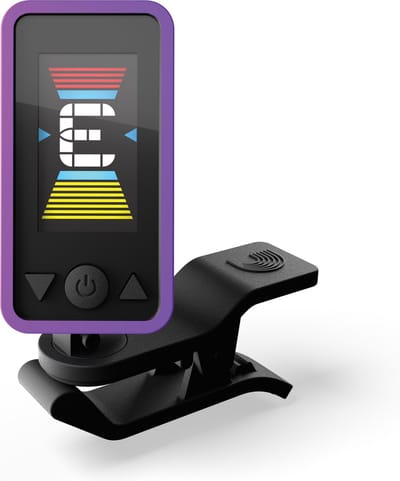 D'Addario PW-CT-17PR Eclipse tuner paars