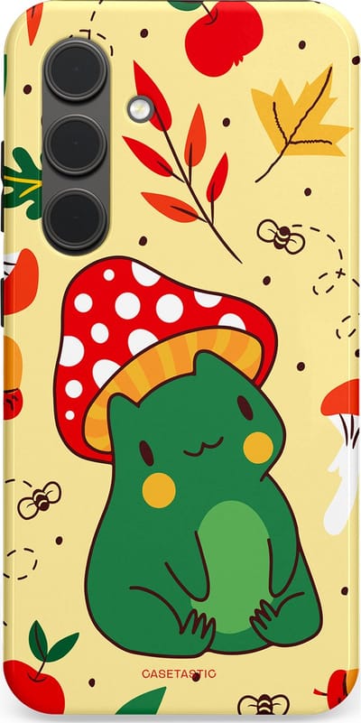 Casetastic Hoesje Geschikt voor Samsung S24 - Stijlvolle Beschermende Duo-layer Case - Kwakende vriendjes