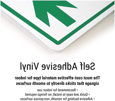 Veiligheidsbord Brandblusser - Brandveiligheid Teken - Informatie Overbrengen - Zelfklevend Vinyl - 200 x 150 mm - Meerdere Kleuren