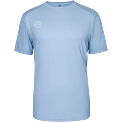 THE INDIAN MAHARADJA - dry touch tee - Tennis t-shirt korte mouw heren - Lichtblauw
