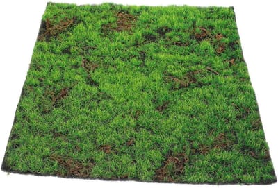 Kunstgras Tegels - Mos Tapijt - Interieur Decoratie - Hoog Realisme - 30x30 cm - Groen