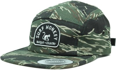 5-panel pet - platte klep - jockey / volwassene / één maat (camouflage)