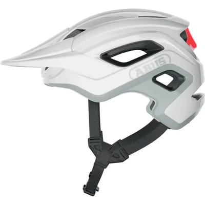 Fietshelm ABUS CLIFFHANGER shiny white S - 51-55 cm - wit - Geschikt voor gebruik op mountainbikes - 300 g