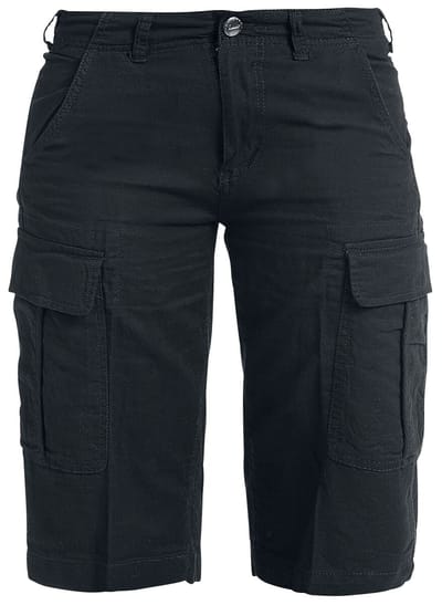 Brandit Shorts - Havannah Vintage Shorts - S tot 4XL - voor Vrouwen - zwart