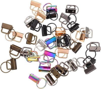 Metalen Staartklemmen - Lintklemmen Sieraden - Handtassen Maken - Verbergt Gerafelde Einden - 36 Stuks - Zilverkleurig