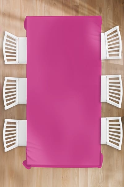 Tafelkleed - Tafellaken - 130x260 cm - Fuchsia - Neon - Kleuren - Binnen en Buiten