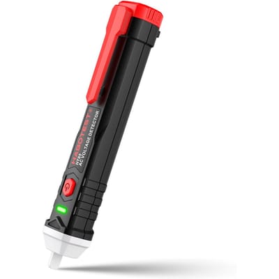HABOTEST HT85 Contactloze spanningstester AC-spanningstester Pen met LED-zaklamp AC50-1000V pink heart rood zwarte kleur