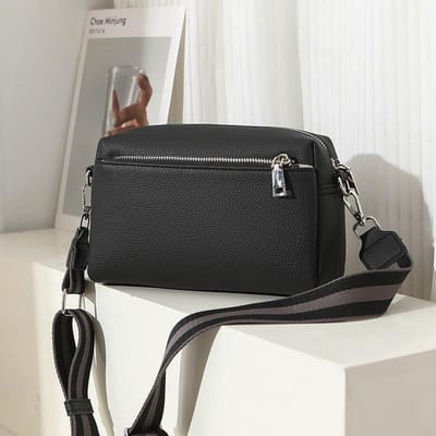 Nieuwe Crossbody Tas met Grote Capaciteit voor Dames met Kleine Vierkante Schoudertas gray